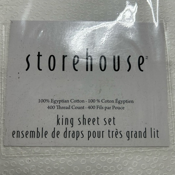 EGYPTIAN COTON KING SHEET SET - Picture 3 of 6